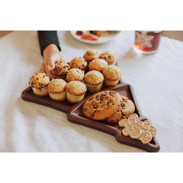Christmas Tree Sectioned Serving Tray