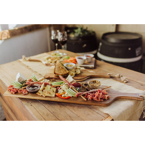 Artisan Acacia Serving Plank Cutting Board, 30"