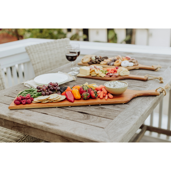 Artisan Acacia Serving Plank Cutting Board, 30"