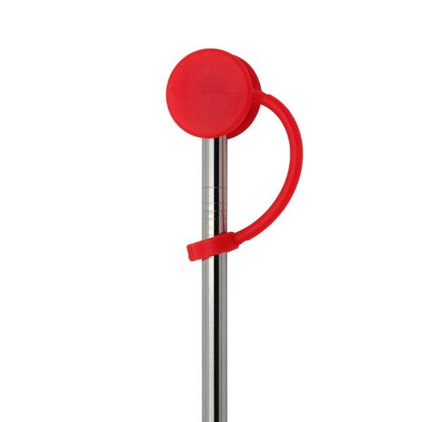 Tethered Design Straw Topper