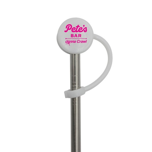 Tethered Design Straw Topper