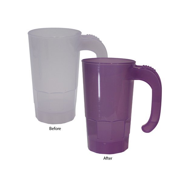 Sun Fun UV Color Changing Stackable Beer Stein, 20oz.