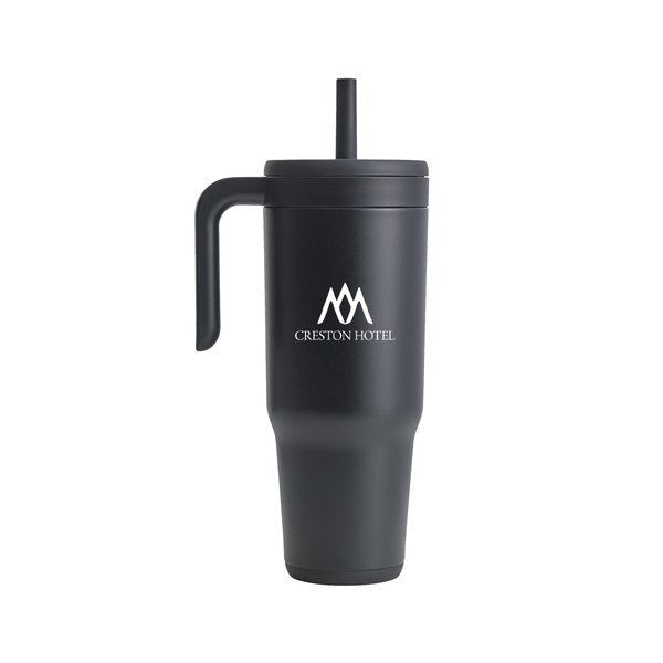 Reduce® Chiller Vacuum Insulated Travel Mug w/ Straw, 40oz.