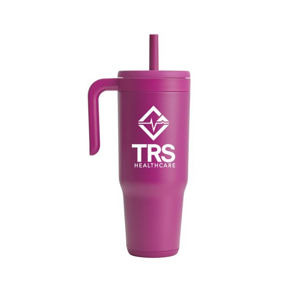 Reduce® Chiller Vacuum Insulated Travel Mug w/ Straw, 40oz.