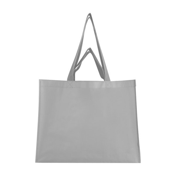 Matte Laminated Recycled Non-Woven Dual Handle Shopper Tote Bag