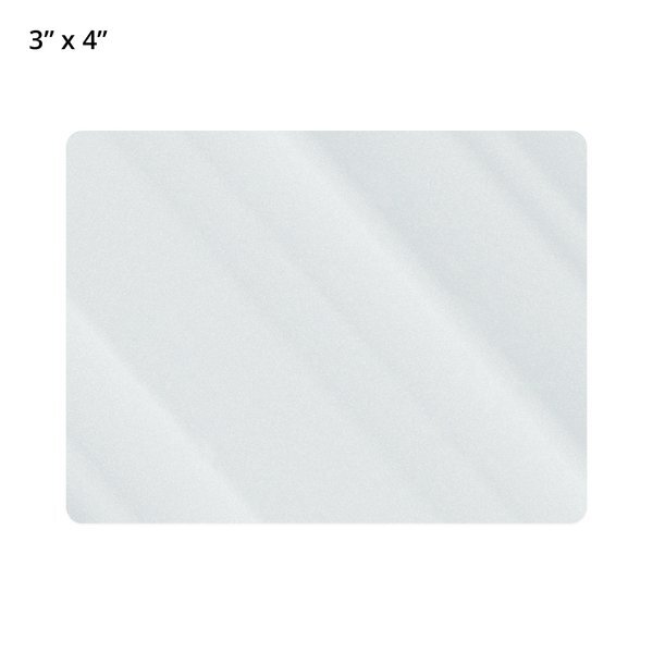 Rectangle Shape Custom Sticker - Clear, Large to 5-1/4"