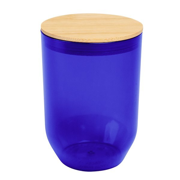Montrose rPET Wine Tumbler w/ Bamboo Lid, 12oz.