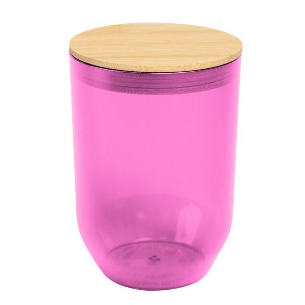 Montrose rPET Wine Tumbler w/ Bamboo Lid, 12oz.