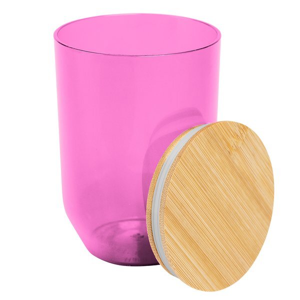 Montrose rPET Wine Tumbler w/ Bamboo Lid, 12oz.