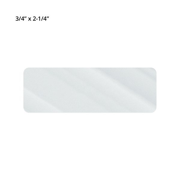 Rectangle Shape Custom Sticker - Clear, Small to 3"