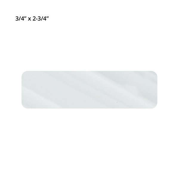 Rectangle Shape Custom Sticker - Clear, Small to 3"