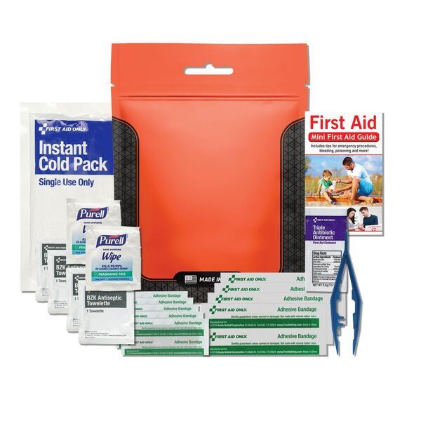 First Aid Kit 2.0 in Waterproof Pouch