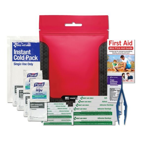 First Aid Kit 2.0 in Waterproof Pouch