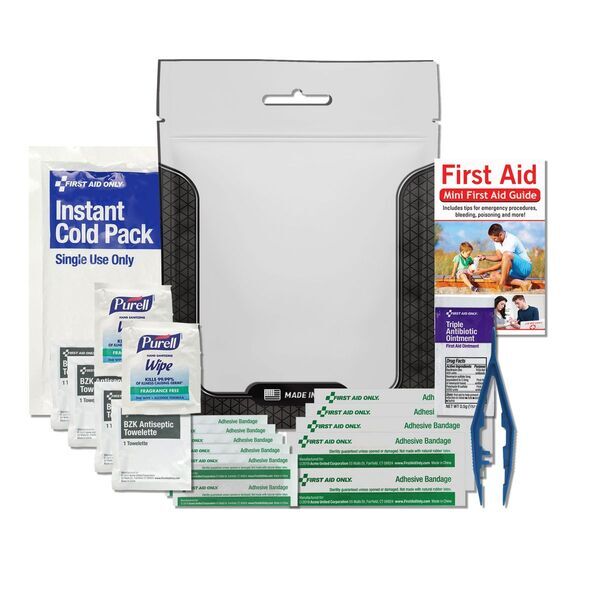 First Aid Kit 2.0 in Waterproof Pouch