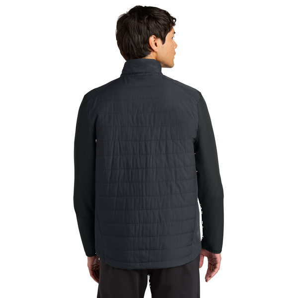 Sport-Tek® Teknical Poly/Spandex Hybrid Men's Jacket