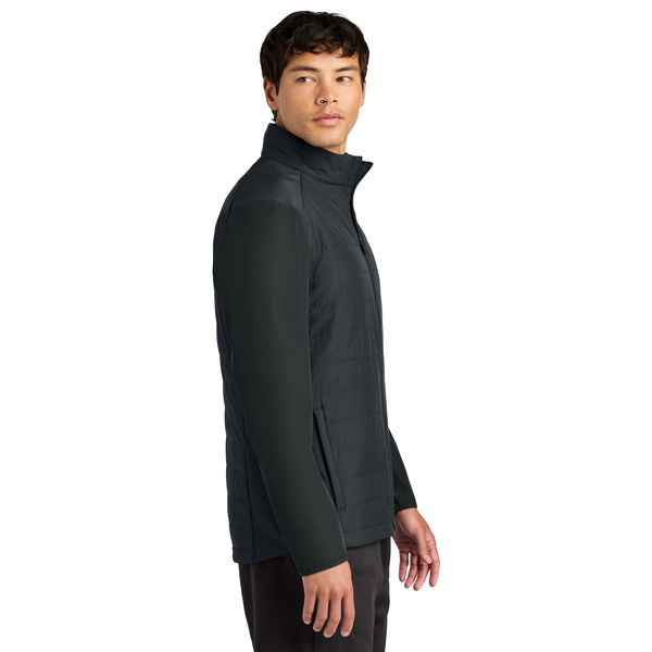 Sport-Tek® Teknical Poly/Spandex Hybrid Men's Jacket