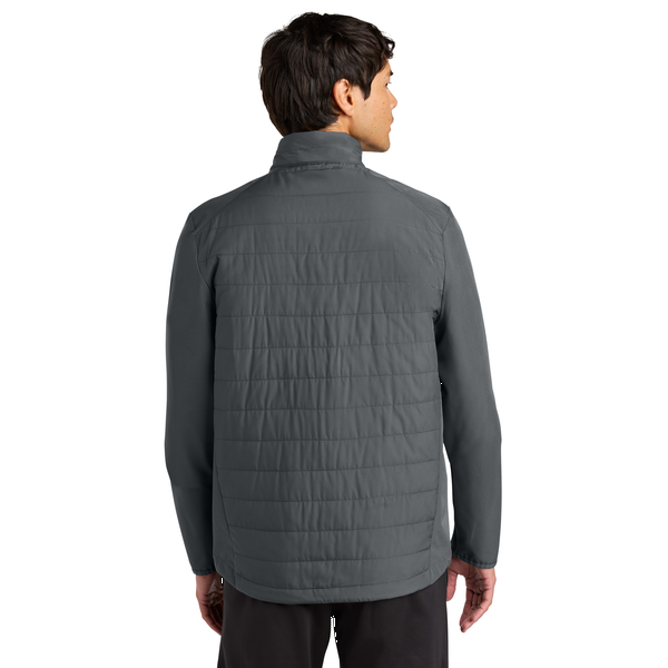 Sport-Tek® Teknical Poly/Spandex Hybrid Men's Jacket