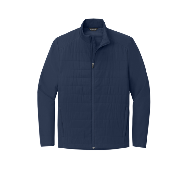 Sport-Tek® Teknical Poly/Spandex Hybrid Men's Jacket