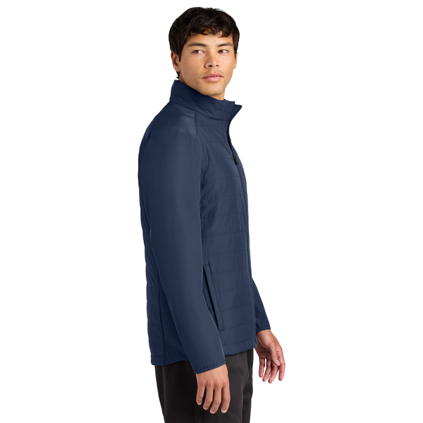 Sport-Tek® Teknical Poly/Spandex Hybrid Men's Jacket