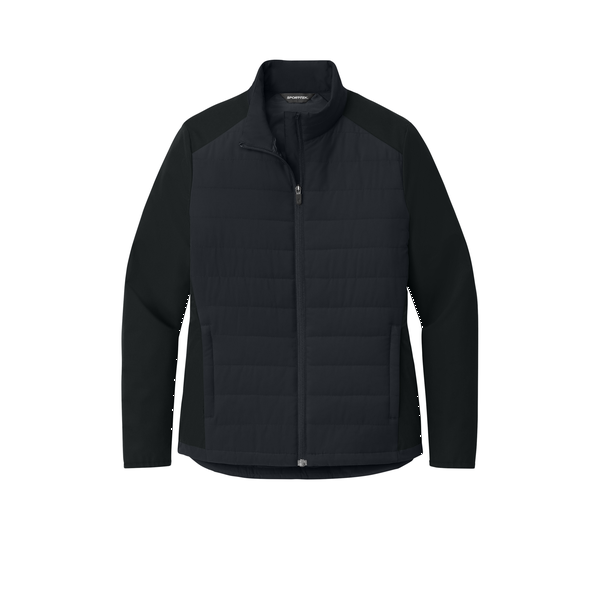 Sport-Tek® Teknical Poly/Spandex Hybrid Ladies' Jacket