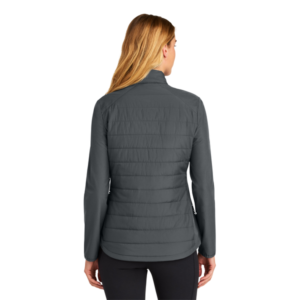 Sport-Tek® Teknical Poly/Spandex Hybrid Ladies' Jacket