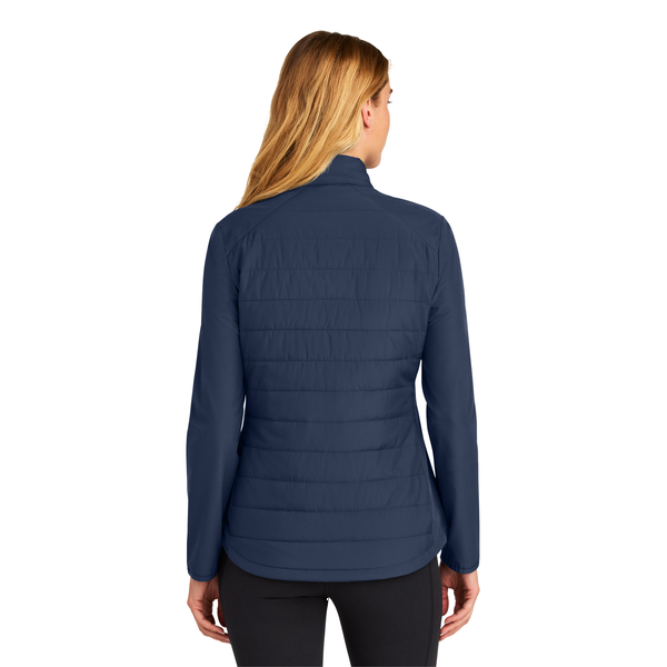 Sport-Tek® Teknical Poly/Spandex Hybrid Ladies' Jacket