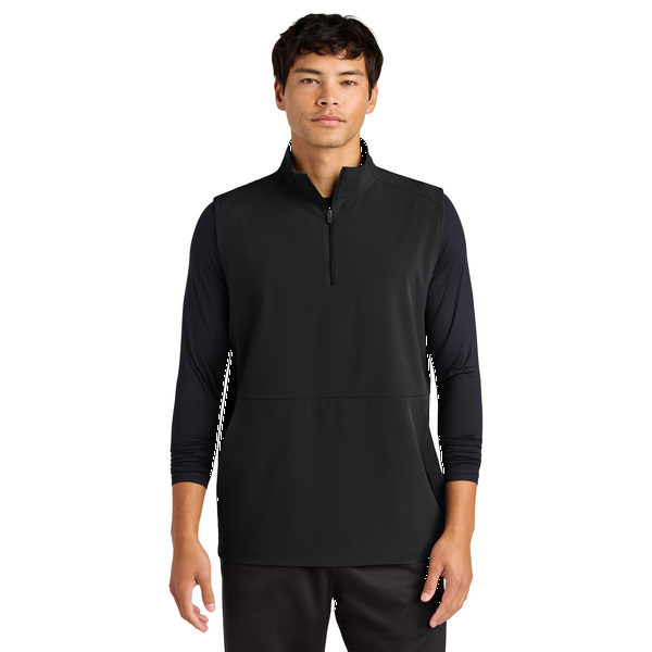 Sport-Tek® Repeat Poly/Spandex 1/4 Zip Unisex Vest