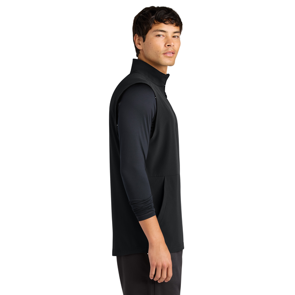 Sport-Tek® Repeat Poly/Spandex 1/4 Zip Unisex Vest