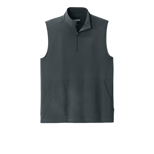 Sport-Tek® Repeat Poly/Spandex 1/4 Zip Unisex Vest