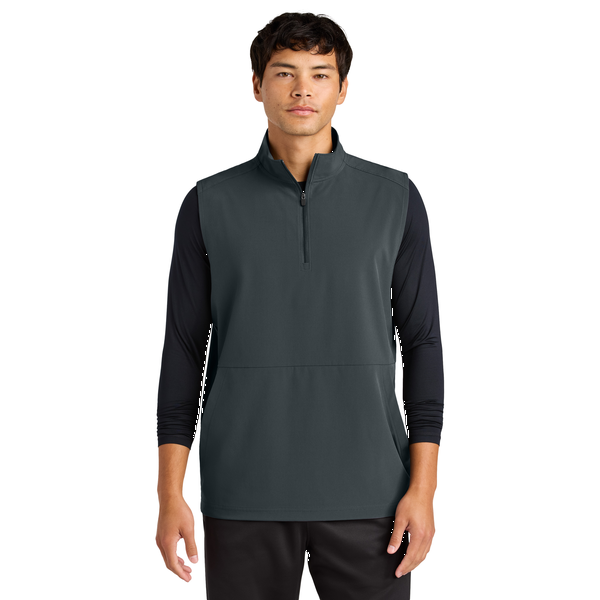 Sport-Tek® Repeat Poly/Spandex 1/4 Zip Unisex Vest