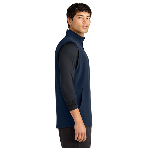 Sport-Tek® Repeat Poly/Spandex 1/4 Zip Unisex Vest