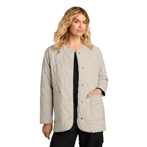 MERCER+METTLE™ Quilted Liner Poly Ladies' Jacket