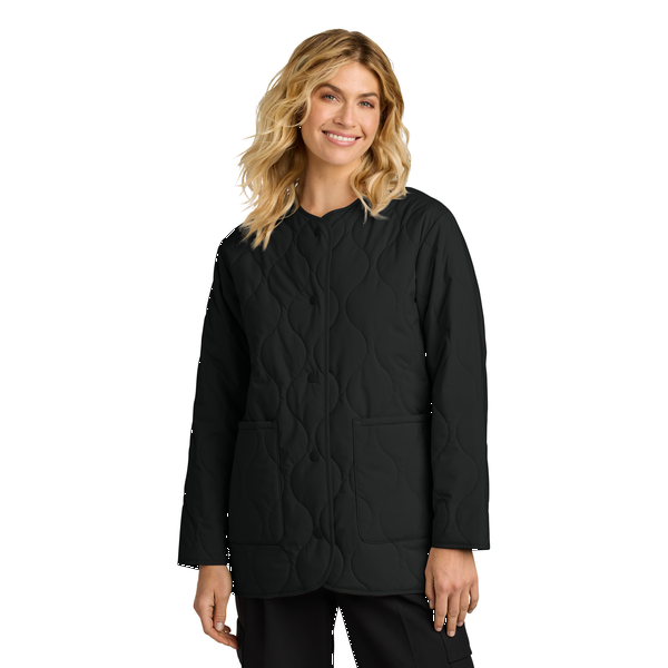 MERCER+METTLE™ Quilted Liner Poly Ladies' Jacket
