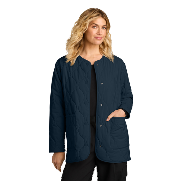 MERCER+METTLE™ Quilted Liner Poly Ladies' Jacket