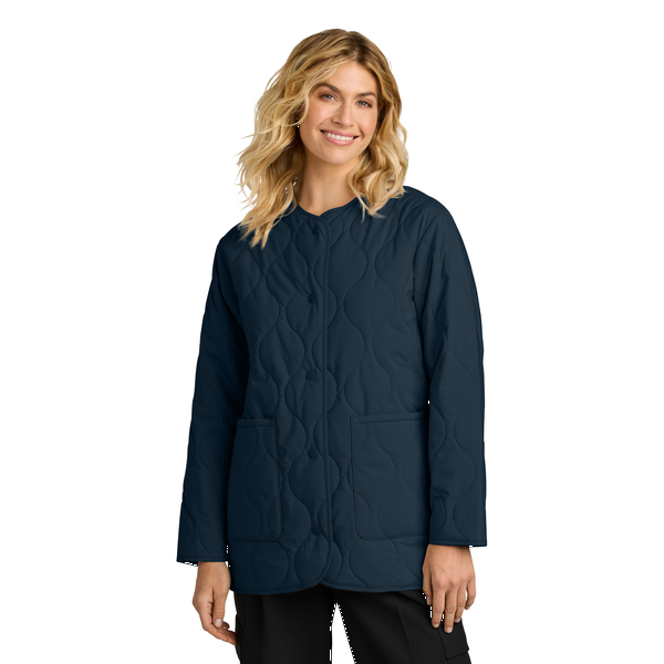 MERCER+METTLE™ Quilted Liner Poly Ladies' Jacket