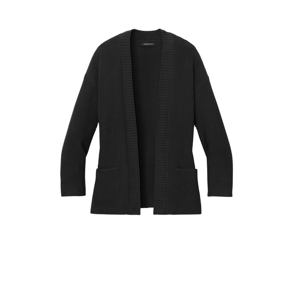 MERCER+METTLE™ Cotton/Nylon Ladies' Open Cardigan