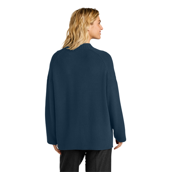 MERCER+METTLE™ Cotton/Nylon Ladies' Open Cardigan