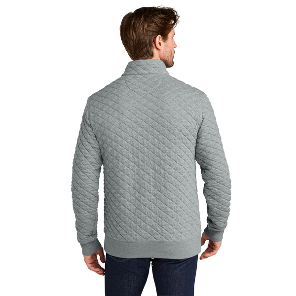 Brooks Brothers® Diamond Quilt Tri-Blend Men's 1/4 Zip