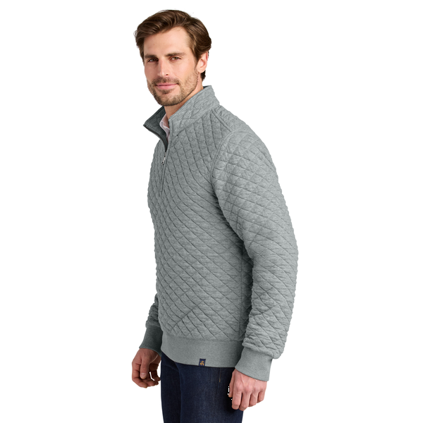 Brooks Brothers® Diamond Quilt Tri-Blend Men's 1/4 Zip