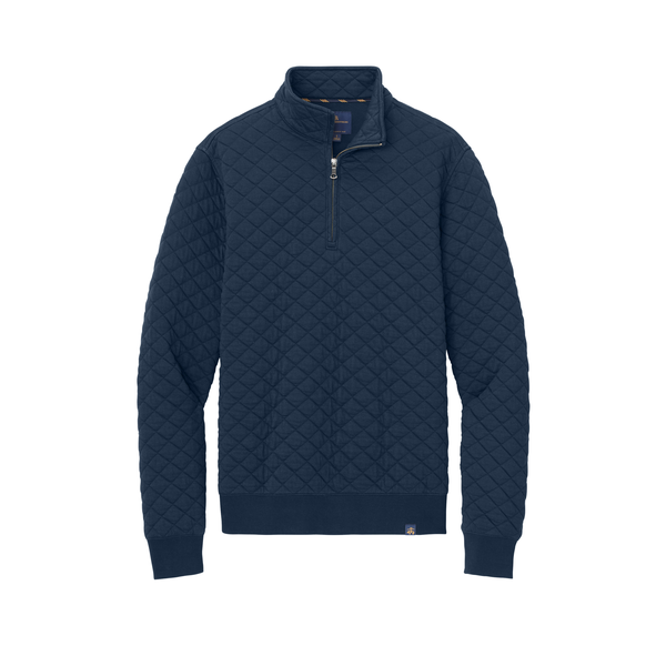 Brooks Brothers® Diamond Quilt Tri-Blend Men's 1/4 Zip