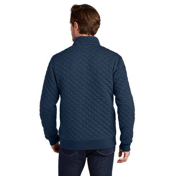Brooks Brothers® Diamond Quilt Tri-Blend Men's 1/4 Zip