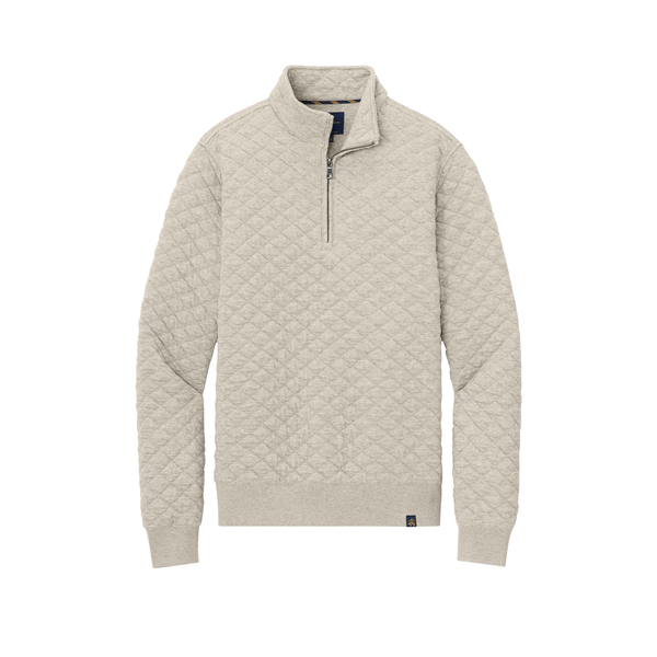 Brooks Brothers® Diamond Quilt Tri-Blend Men's 1/4 Zip