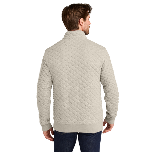 Brooks Brothers® Diamond Quilt Tri-Blend Men's 1/4 Zip
