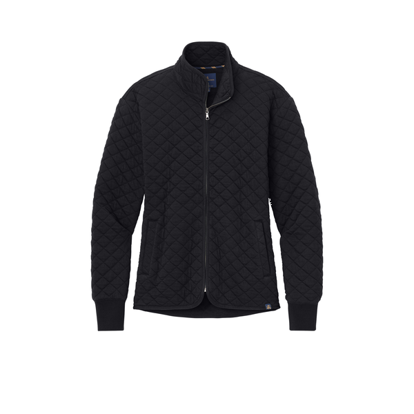Brooks Brothers® Diamond Quilt Tri-Blend Ladies' Full Zip