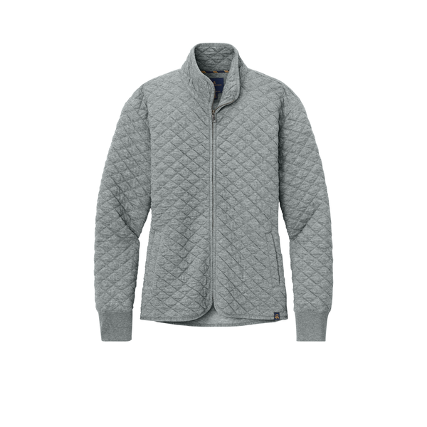 Brooks Brothers® Diamond Quilt Tri-Blend Ladies' Full Zip