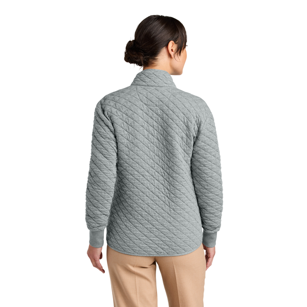 Brooks Brothers® Diamond Quilt Tri-Blend Ladies' Full Zip