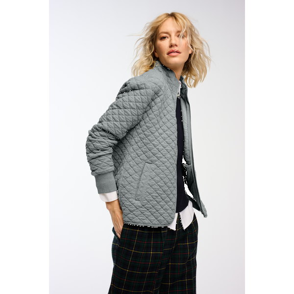 Brooks Brothers® Diamond Quilt Tri-Blend Ladies' Full Zip