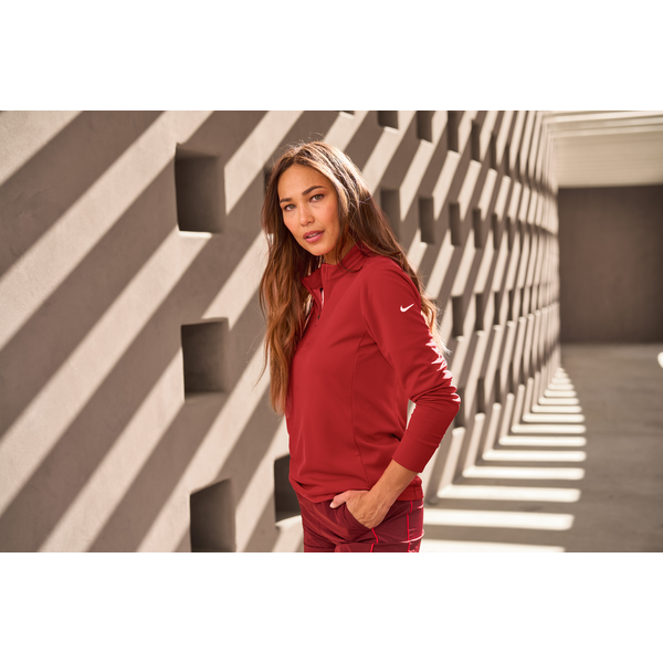Nike® Essential Poly 1/2 Zip Ladies' Cover Up