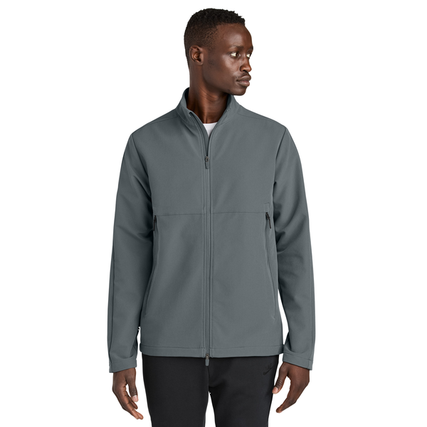 Nike® Soft Shell Poly/Elastane Men's Full Zip Jacket