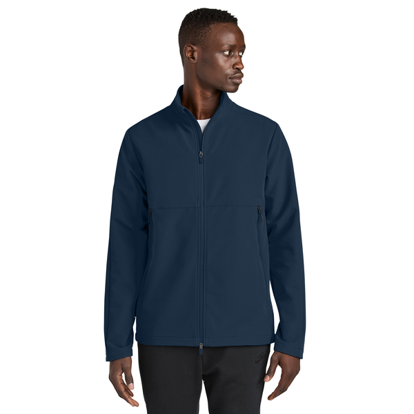 Nike® Soft Shell Poly/Elastane Men's Full Zip Jacket
